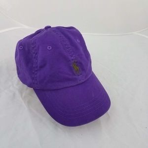 Purple Polo Ralph Lauren Hat